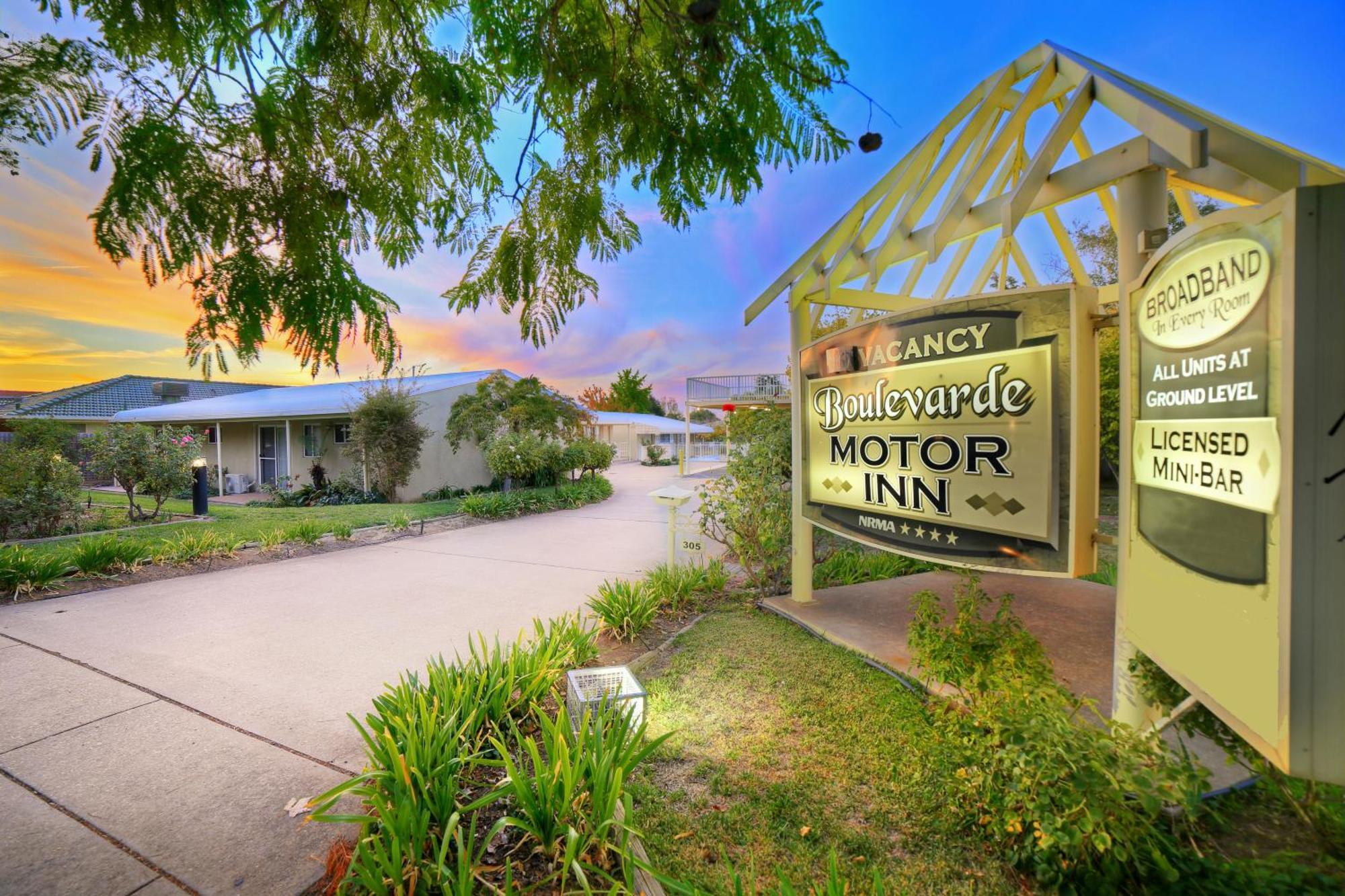 Boulevarde Motor Inn Wagga Wagga Exteriör bild
